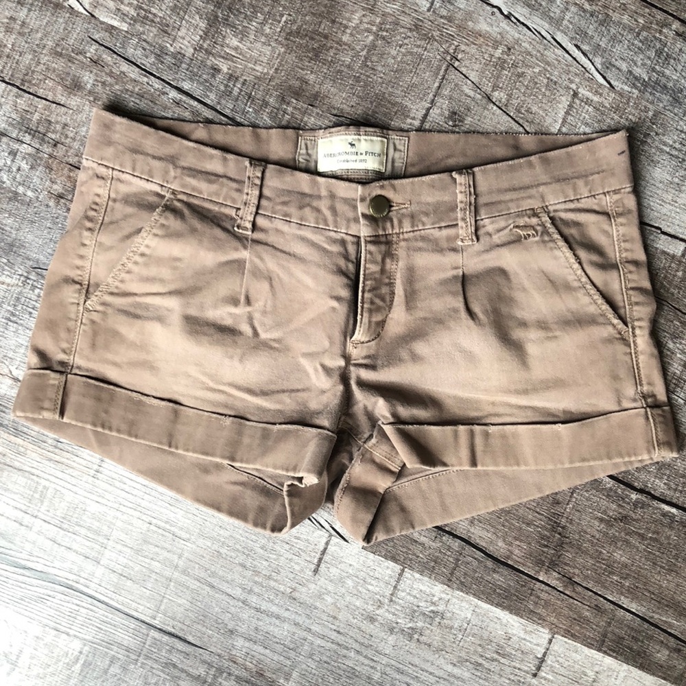 Abercrombie &Fitch brown shorts size 4